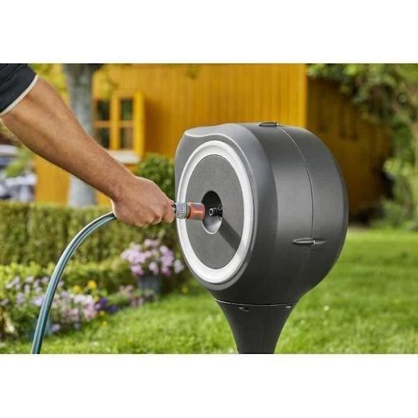 GARDENA RollUp S automatisk spikdispenser 15 m vit kantning