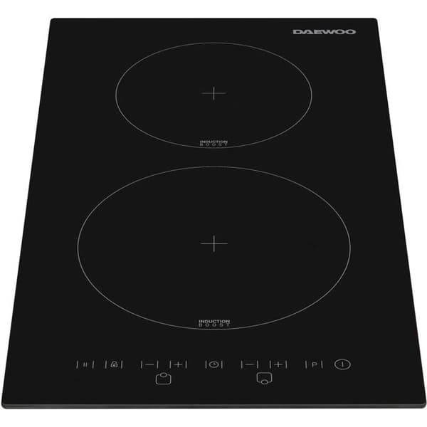 Induktionshäll - DAEWOO - 2 brännare - 30 cm - BH3ITF25BNM - Svart