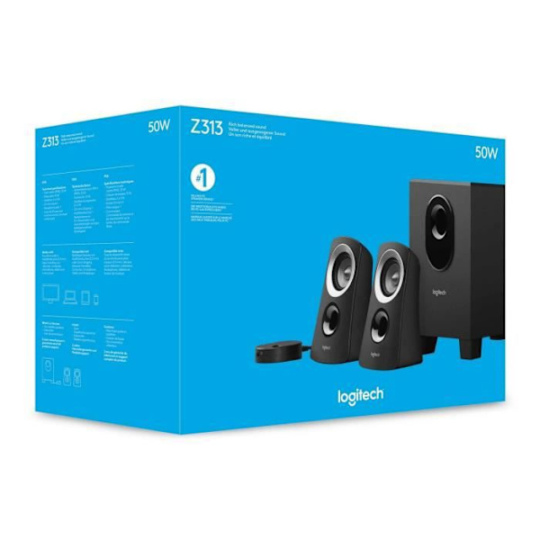 LOGITECH 2.1-högtalare - Z313 25W