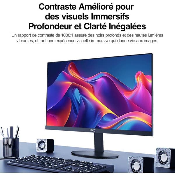 PC-skärm - HKC - 27 - QHD - 144Hz - IPS-panel - 1ms - V2718QS
