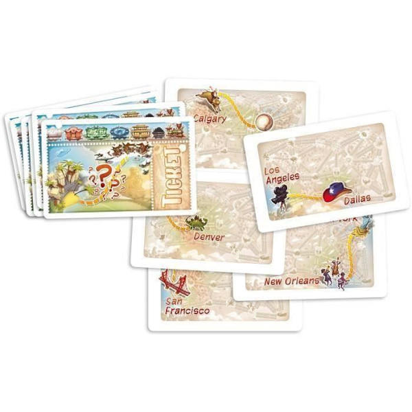 ASMODEE - Aventuriers du rail - Mon Premier Voyage - Brädspel