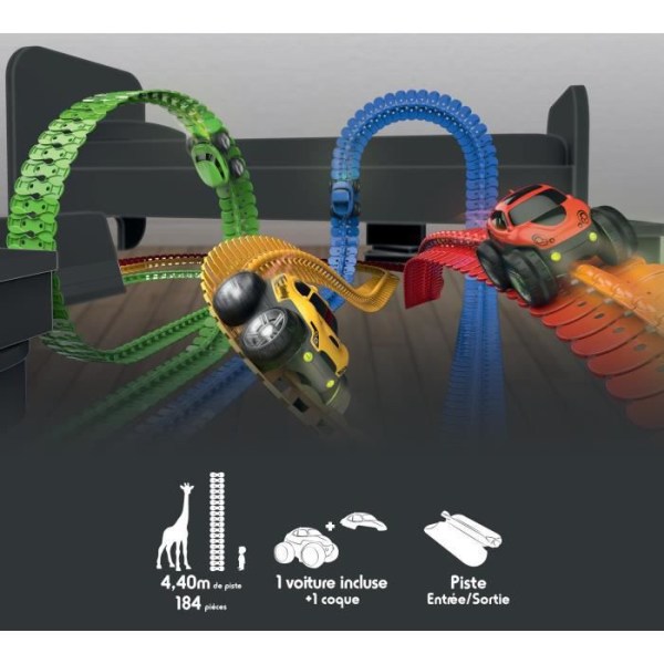 FleXtreme Discovery Set - Bilbana - 4,40 meter lång - SMOBY