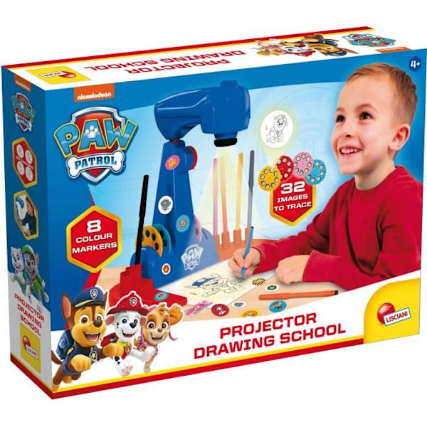 Ritprojektor - LISCIANI - Paw Patrol Ritskolaprojektor