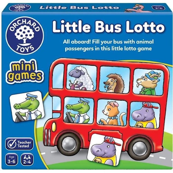 Orchard Toys Little Bus Lotto - Lottospel - ORCHARD