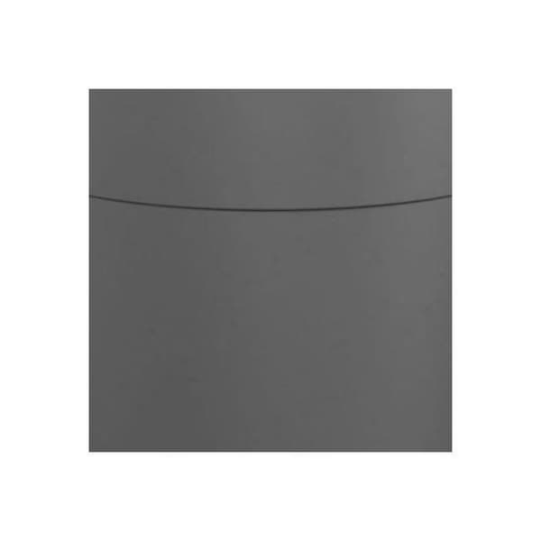 Blommapanna och rund capri -rund - plast - vattentank - 35 cm diameter - Anthracite - Artevasi