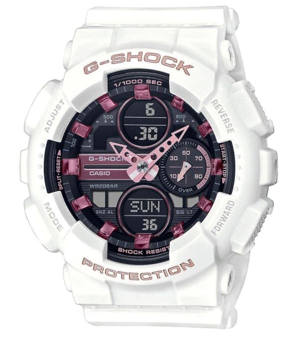 Casio G-Shock Classic Damklocka Vit - CASIO - Quartz - Dubbel skärm - Vuxen - Plast - Rund