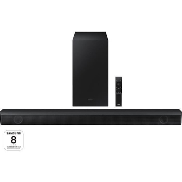 SAMSUNG - HW-B530 2.1ch 380W Soundbar + 6,5'' trådlös subwoofer + Adaptive Sound Lite + Game Mode + Bass Boost + HDMI ARC