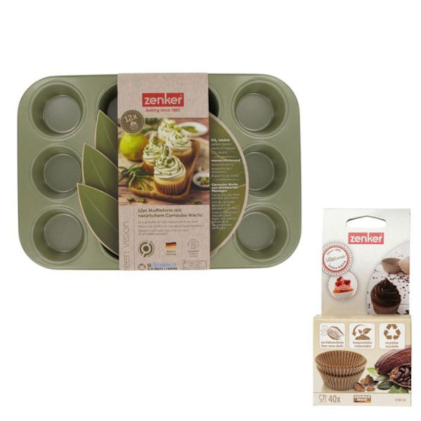 2-delat specialmuffinset - ZENKER - Green Vision