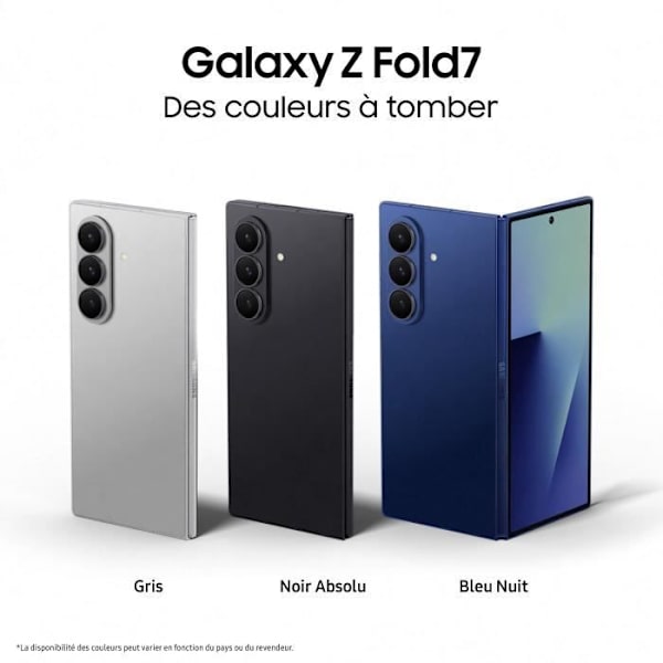 Samsung Galaxy Z Fold7 5G Smartphone 256 GB Midnattsblå