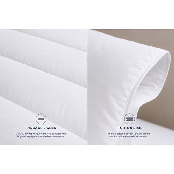 BLANREVE Lätt mikrofiberduvet - 220 x 240 cm - Vit