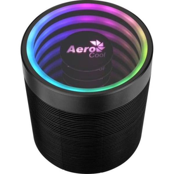 CPU-kylare - AEROCOOL - Mirage 5 ARGB PWM - LGA1700 kit ingår - 60mm - 150W TDP Svart