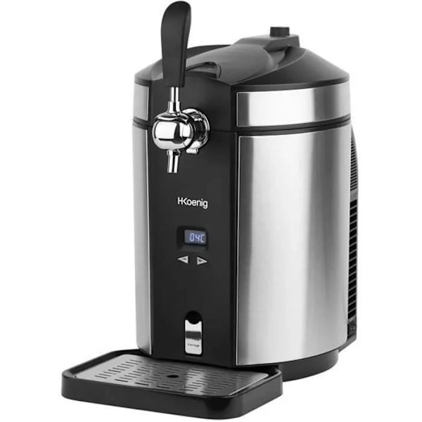 H.KoeNIG/ BW1880 Öldispenser - 5L Kapacitet - Justerbar temperatur från 2°C till 12°C