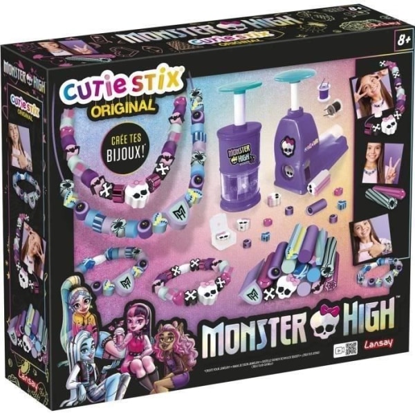 Smyckesskapande spel - LANSAY - 33134 - Cutie Stix Original - Monster High