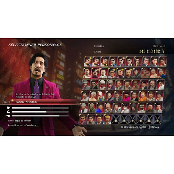 Yakuza 0 Director's Cut - PS5-spel