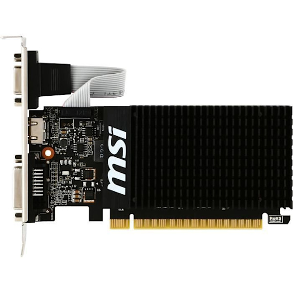 MSI Grafikkort GeForce GT 710 2GB DDR3