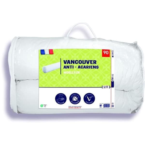 VANCOUVER bolster 90 cm - anti-kvalster - 100% polyester - DODO