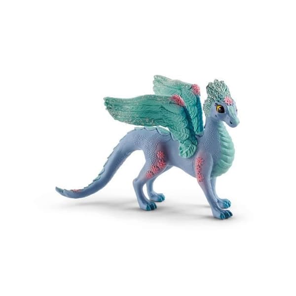 Schleich - Flower Dragon med sin lilla - 70592