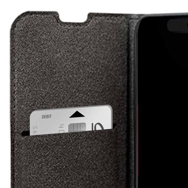 Flipfodral - iPhone 17 - 65% GRS - Svart