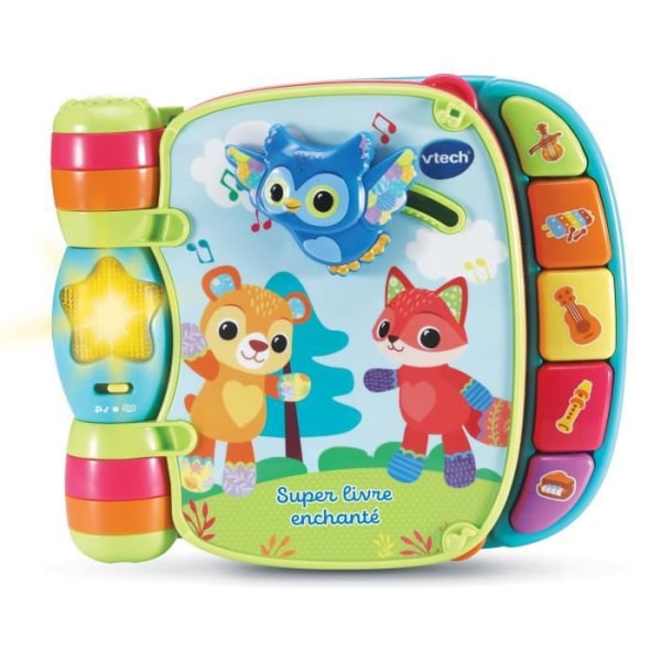 VTECH BABY - Super Enchanted Book of Baby Kitties - Blå