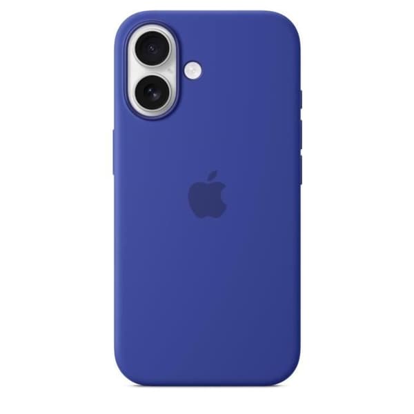 APPLE iPhone 16 - Silikonfodral med MagSafe - Ultramarin
