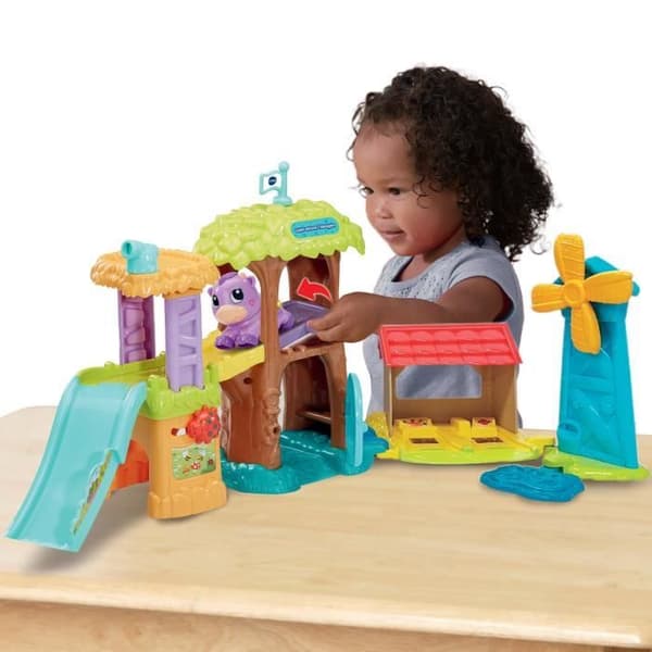 VTECH - TUT TUT ANIMO BISOUS - SUPER SLIDEHUS (+ VIOLET, PIPELETTKO) - Flerfärgad