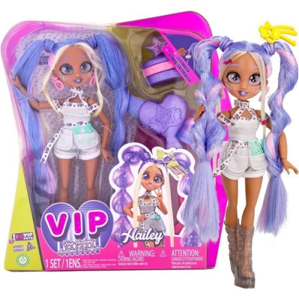 VIP Pets Hair Academy Doll - Hailey