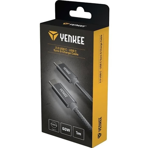 1m USB-C-kabel - YENKEE - YCU C101 SR