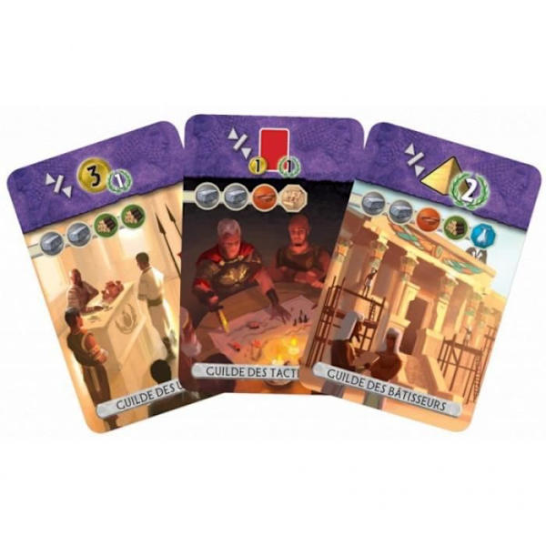 ASMODEE - 7 Wonders Duel - Fristående spel för 2 spelare - Brädspel