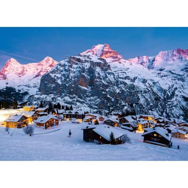 Pussel 1000 p Berner Oberland Multifärg