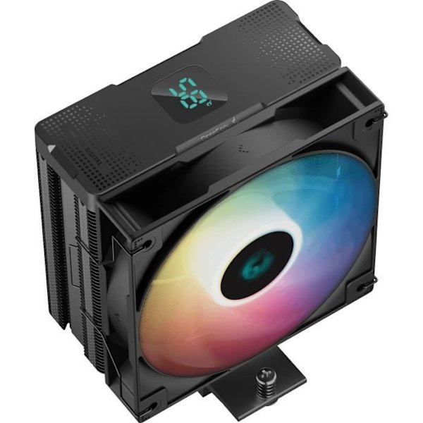 DEEPCOOL - AG400 Digital ARGB (svart) - CPU kylare