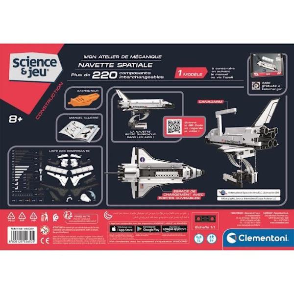 Clementoni - min mekaniska verkstad - NASA Space Shuttle