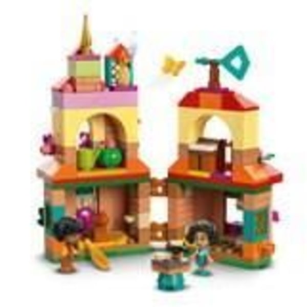 LEGO | Disney 43261 Miniature Encanto House - Kreativt spel för tjejer från 5 år och uppåt