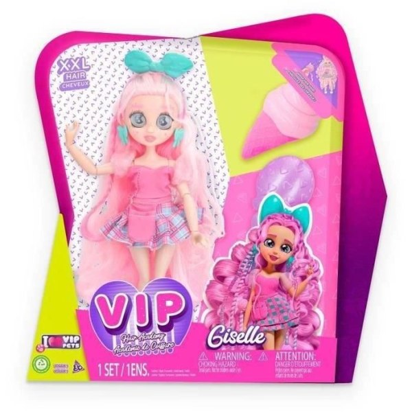 VIP Pets Hair Academy Doll - Giselle
