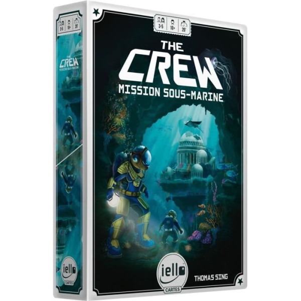 Besättningen: Submarine Mission - Boarding Game - Ply Game - Cooperative - 51832
