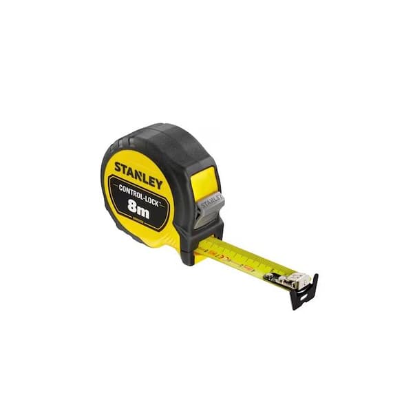 Mått 8M X 25MM dubbelmärkt STANLEY MAGNETIC CONTROL-LOCK - STHT37232-0