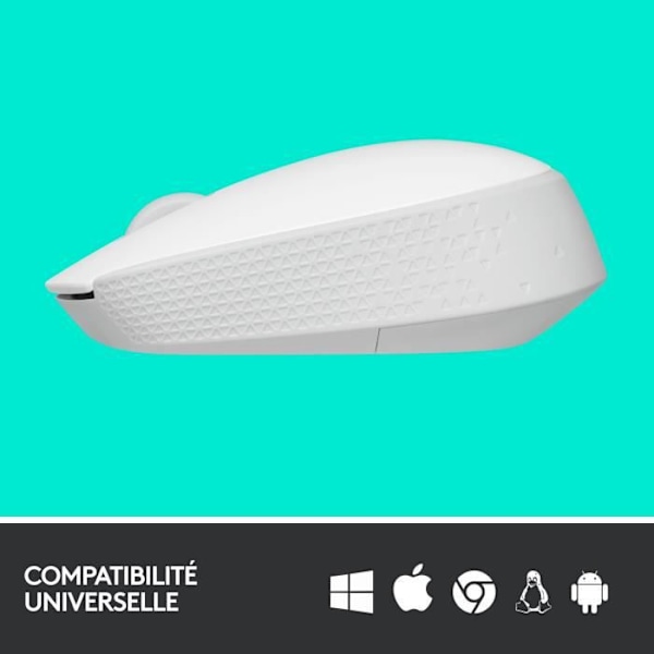 Logitech M171 Wireless Mouse 2.4 GHz med USB mini -återkänsla, optisk uppföljning, Ambidexter -Breakdown
