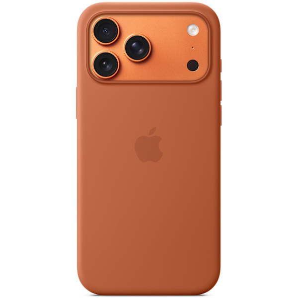 APPLE iPhone 17 Pro Max - Silikonskal med MagSafe - Terrakotta