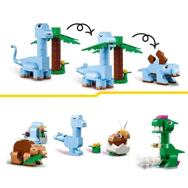 LEGO Classic 11041 Creative Dinosaurs - Byggleksak inklusive T-rex