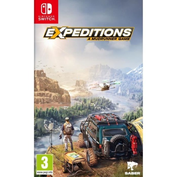 Expeditions A Mudrunner Game - Nintendo Switch-spel