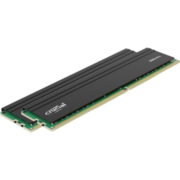 RAM-minne - Crucial Pro - DDR4 - kit - 64 GB:2 x 32 GB - 288-stifts DIMM - 3200 MHz / PC4-25600 - obuffrat minne