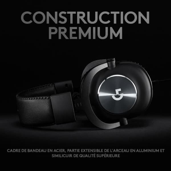 LOGITECH PRO X Gaming Headset Svart