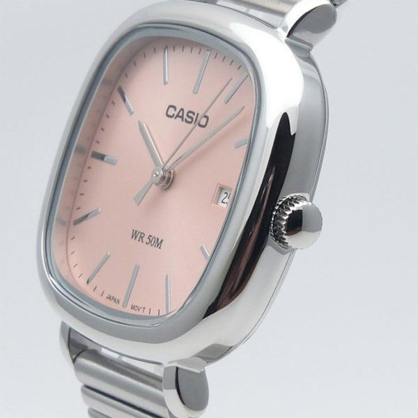 Klocka - CASIO - LTP-B166D - Dam - Rosa - Kvarts - Analog