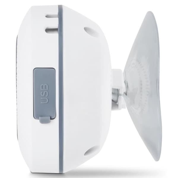 Duschradio - MEDION - FM - Bluetooth - IPX6 - Sugkoppsfäste - Vit