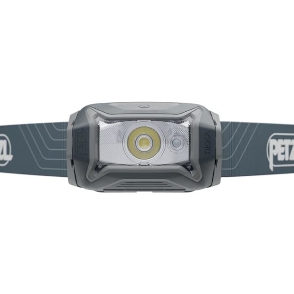 Strålkastare - PETZL - TIKKA - 350 lumen - 3 AAA/LR03-batterier ingår - Grå