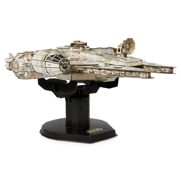 Star Wars - MILLENNIUM FALCON - 4D-modell att bygga - 48 cm