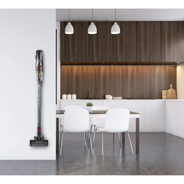Domo DO1032SV - 2 i 1 - 18,5 V kvast dammsugare - Li -ion batteri - cyklonisk system - roterande borste