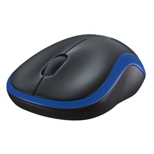 Logitech trådlös optisk mus - M185 Blue