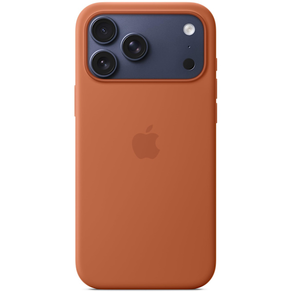 APPLE iPhone 17 Pro Max - Silikonskal med MagSafe - Terrakotta