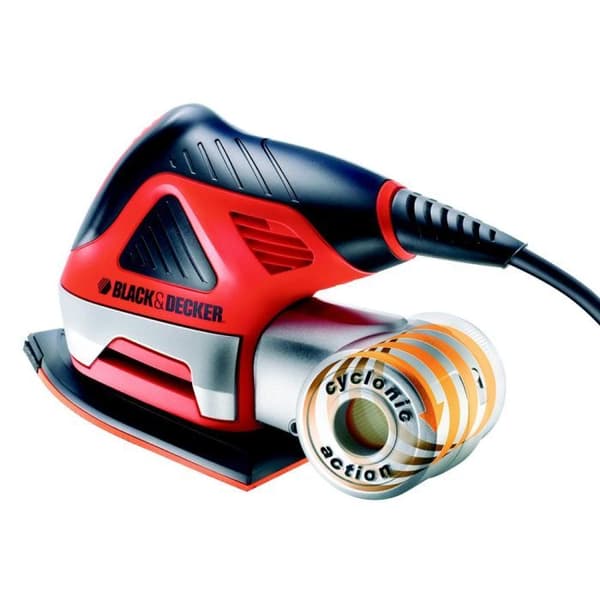 BLACK & DECKER Slumpmässig slipslip 125mm 480W