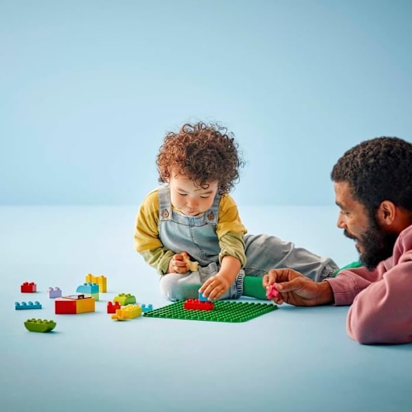 LEGO DUPLO 10460 Grön byggplatta Byggleksak för bebisar 18 månader